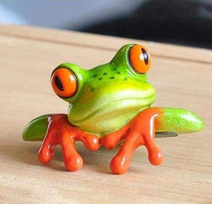 Diamond Painting | Diamond Painting - Frog | animals Diamond Painting Animals | FiguredArt