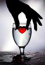 Load image into Gallery viewer, Diamond Painting | Diamond Painting - Heart in a glass | Diamond Painting Romance romance | FiguredArt