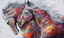 Load image into Gallery viewer, Diamond Painting | Diamond Painting - Horses Couple | Diamond Painting Landscapes horses landscapes | FiguredArt
