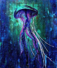 Load image into Gallery viewer, Diamond Painting | Diamond Painting - Jellyfish | animals Diamond Painting Animals | FiguredArt