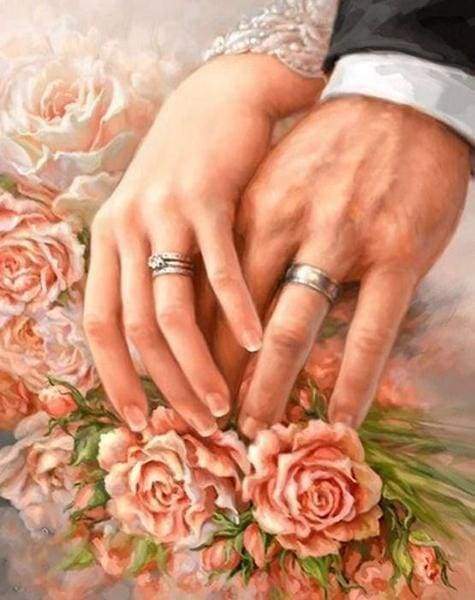Diamond Painting | Diamond Painting - Married for Life | Diamond Painting Romance romance | FiguredArt
