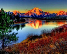 Load image into Gallery viewer, Diamond Painting | Diamond Painting - Mountain Lake | Diamond Painting Landscapes landscapes mountains | FiguredArt