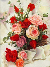 Load image into Gallery viewer, Diamond Painting | Diamond Painting - Pretty Roses | Diamond Painting Flowers flowers | FiguredArt