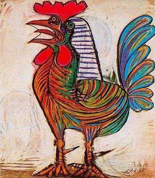 Diamond Painting | Diamond Painting - Rooster | animals Diamond Painting Animals roosters | FiguredArt