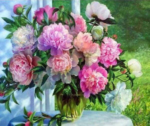 Diamond Painting | Diamond Painting - Spring Flowers | Diamond Painting Flowers flowers | FiguredArt