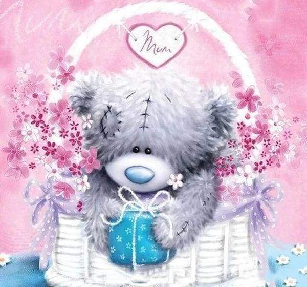 Diamond painting sales teddy bears