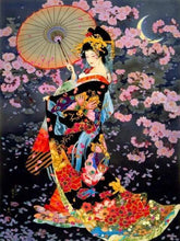 Load image into Gallery viewer, Diamond Painting | Diamond Painting - Traditional Asian Woman | Diamond Painting Romance romance | FiguredArt