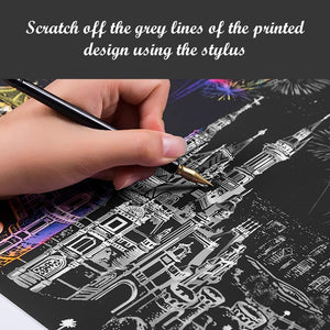 Scratch Painting - Chiang Mai