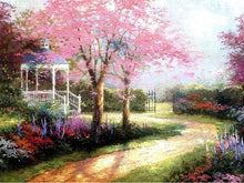 Load image into Gallery viewer, paint by numbers | Flowery path | advanced landscapes | FiguredArt