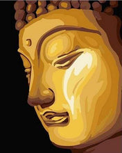 Load image into Gallery viewer, paint by numbers | Golden Buddha | beginners easy portrait religion | FiguredArt