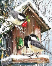 Load image into Gallery viewer, paint by numbers | Great Tit Birds | advanced animals birds new arrivals | FiguredArt