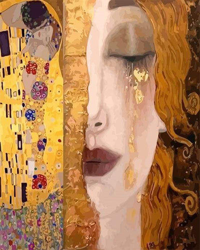 paint by numbers | Gustav Klimt | easy famous paintings | FiguredArt