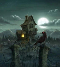 Load image into Gallery viewer, paint by numbers | Haunted House | advanced animals birds landscapes new arrivals | FiguredArt