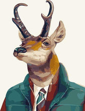 Load image into Gallery viewer, paint by numbers | Head Deer Dandy | animals deer easy | FiguredArt