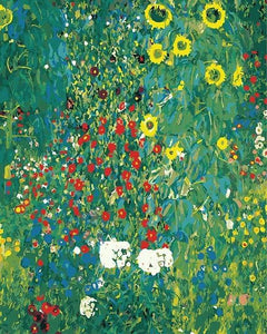 paint by numbers | Kerim - Sunflower Garden | advanced famous paintings | FiguredArt