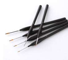 Load image into Gallery viewer, Set of 6 High Quality Professional Paint Brushes