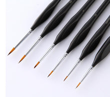 Load image into Gallery viewer, Set of 6 High Quality Professional Paint Brushes