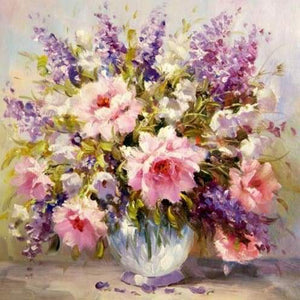 paint by numbers | Lavender In Full Bloom | advanced flowers | FiguredArt