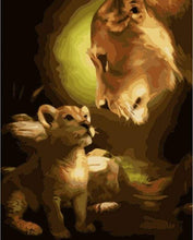 Load image into Gallery viewer, paint by numbers | Look of Lions | animals easy lions | FiguredArt