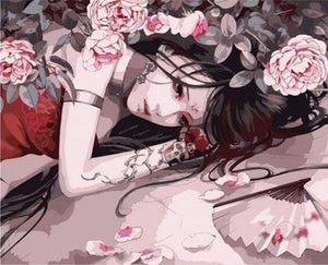 paint by numbers | Manga | easy flowers world | FiguredArt