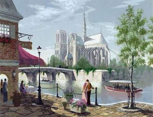 paint by numbers | Notre Dame by Daylight | advanced cities | FiguredArt
