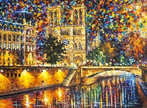 paint by numbers | Notre Dame in Paris | advanced cities | FiguredArt