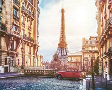 Load image into Gallery viewer, paint by numbers | Old French Car in Paris | advanced cities | FiguredArt