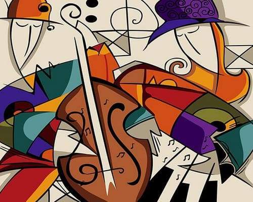 Paint by numbers - Orchestra – Figured'Art