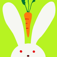 Load image into Gallery viewer, Paint by numbers | Children Painting kit Rabbit and carrot | kids easy | Figured&#39;Art