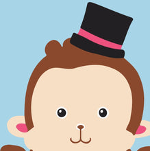Load image into Gallery viewer, Paint by numbers | Children Painting kit Monkey with Hat | kids easy | Figured&#39;Art