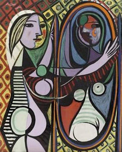 paint by numbers | Picasso Girl before a Mirror | advanced famous paintings new arrivals picasso | FiguredArt