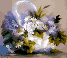 Load image into Gallery viewer, paint by numbers | Pretty Flower Basket | easy flowers | FiguredArt