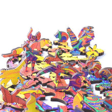 Load image into Gallery viewer, Wooden Puzzle - Playful Giraffe
