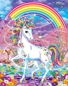 paint by numbers | Rainbow Unicorn | advanced animals unicorns | FiguredArt