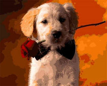 Load image into Gallery viewer, paint by numbers | Romantic Dog | animals dogs easy | FiguredArt
