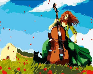 paint by numbers | Romantic melody | easy landscapes music | FiguredArt