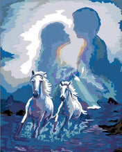 Load image into Gallery viewer, paint by numbers | Romanticism and Horses | animals easy horses romance | FiguredArt