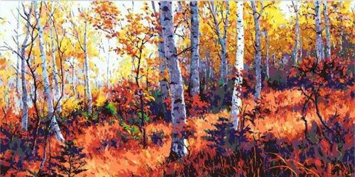 paint by numbers | Spring Forest | advanced landscapes | FiguredArt