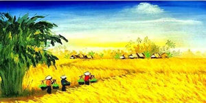 paint by numbers | Summer in the Fields | advanced landscapes | FiguredArt