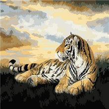 Load image into Gallery viewer, paint by numbers | Tiger in Africa | animals intermediate tigers | FiguredArt