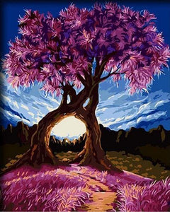 paint by numbers | Tree of Wishes | advanced landscapes trees | FiguredArt