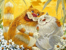 Load image into Gallery viewer, paint by numbers | Two lovers Cats | animals cats easy | FiguredArt