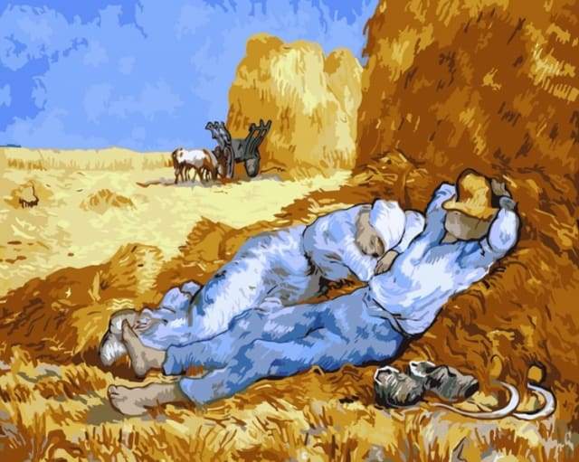 paint by numbers | Van Gogh Field | easy famous paintings van gogh | FiguredArt