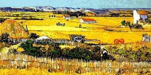 paint by numbers | Van Gogh Harvest | advanced famous paintings landscapes van gogh | FiguredArt