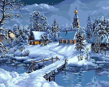 Load image into Gallery viewer, paint by numbers | Winter landscape | intermediate landscapes | FiguredArt