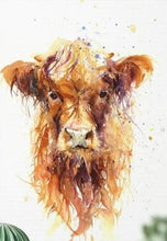 Load image into Gallery viewer, paint by numbers | Yellow Cow | advanced animals cows | FiguredArt