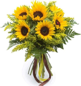 paint by numbers | Yellow Sunflowers in a Vase | advanced flowers | FiguredArt
