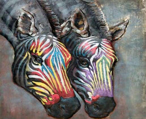 paint by numbers | Zebras | advanced animals zebras | FiguredArt